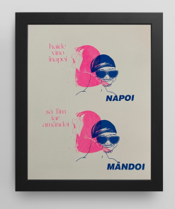 VINOLAMINE Meme Print Riso