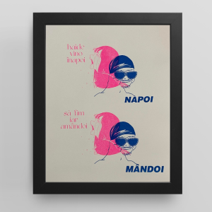 VINOLAMINE Meme Print Riso