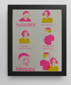 UHSELECTA Meme Print Riso