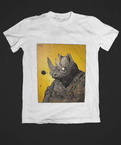 Rhino_O B E R T_ T-Shirt Unisex