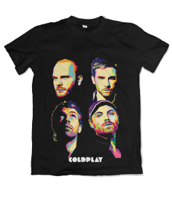 COLDPLAY BAND Medium Fit Unisex T-Shirt