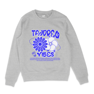 Tajdreq Vibes MEDIUM FIT Unisex Sweatshirt