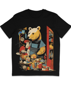 URSUL DIN CAMARA LUI PICASSO MEDIUM FIT Unisex T-Shirt