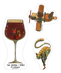 Sticker Pack LATE NIGHT