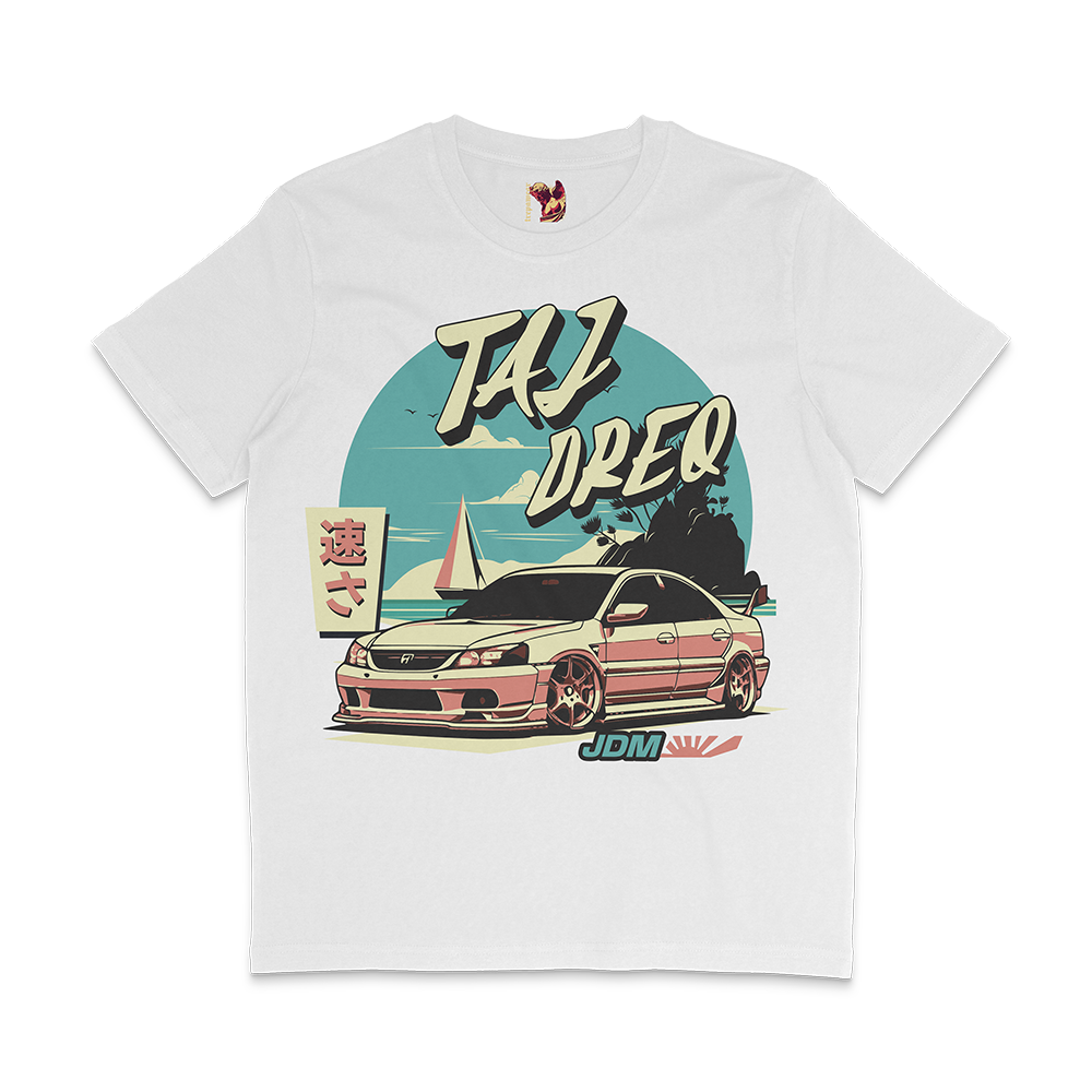 TAJ DREQ MIDNIGHT CLUB MEDIUM FIT T-Shirt Unisex - imagine 2