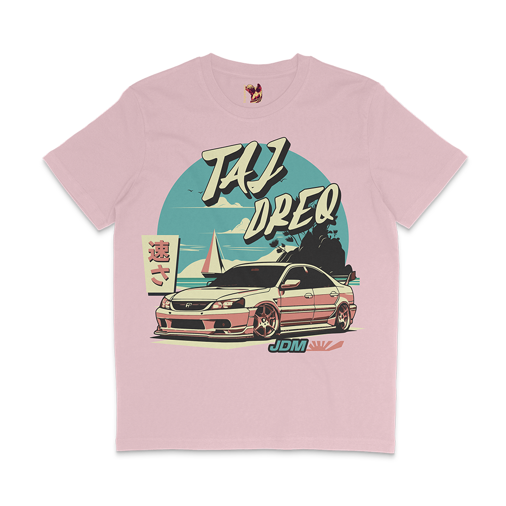 TAJ DREQ MIDNIGHT CLUB MEDIUM FIT T-Shirt Unisex - imagine 3