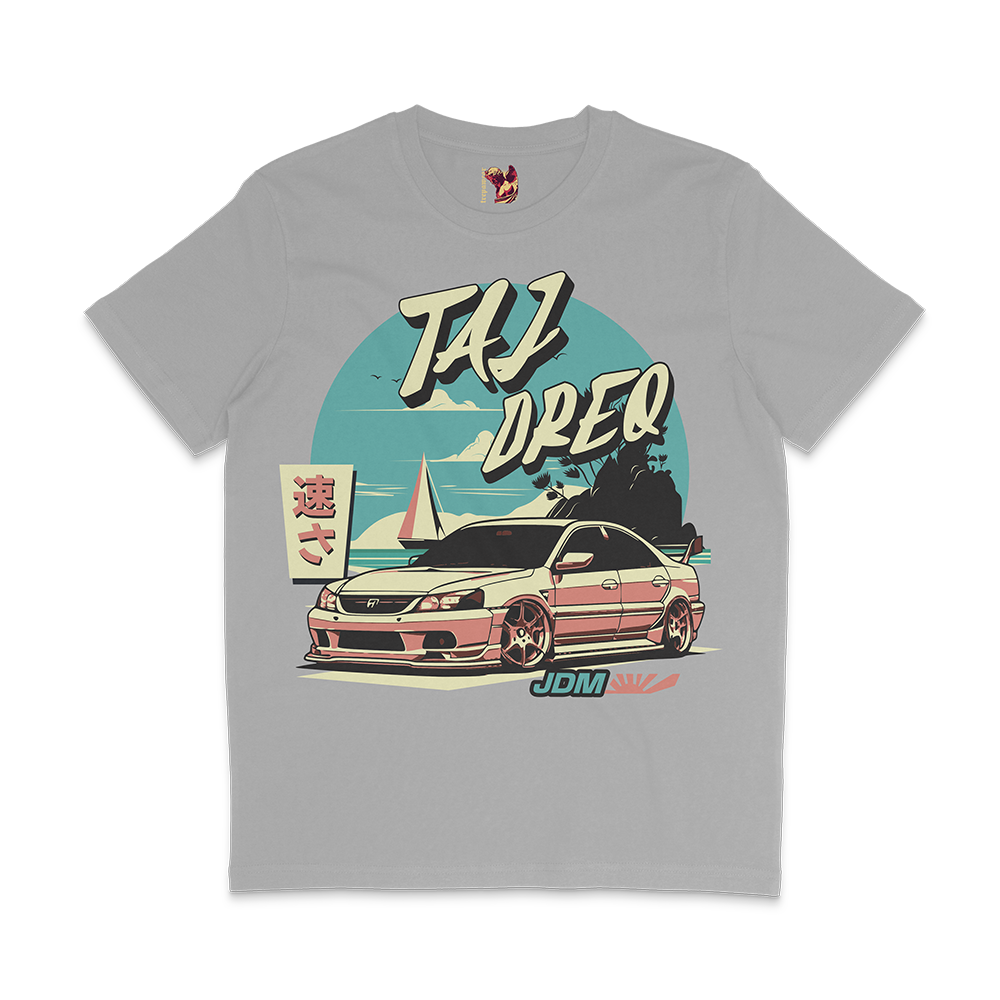 TAJ DREQ MIDNIGHT CLUB MEDIUM FIT T-Shirt Unisex - imagine 4