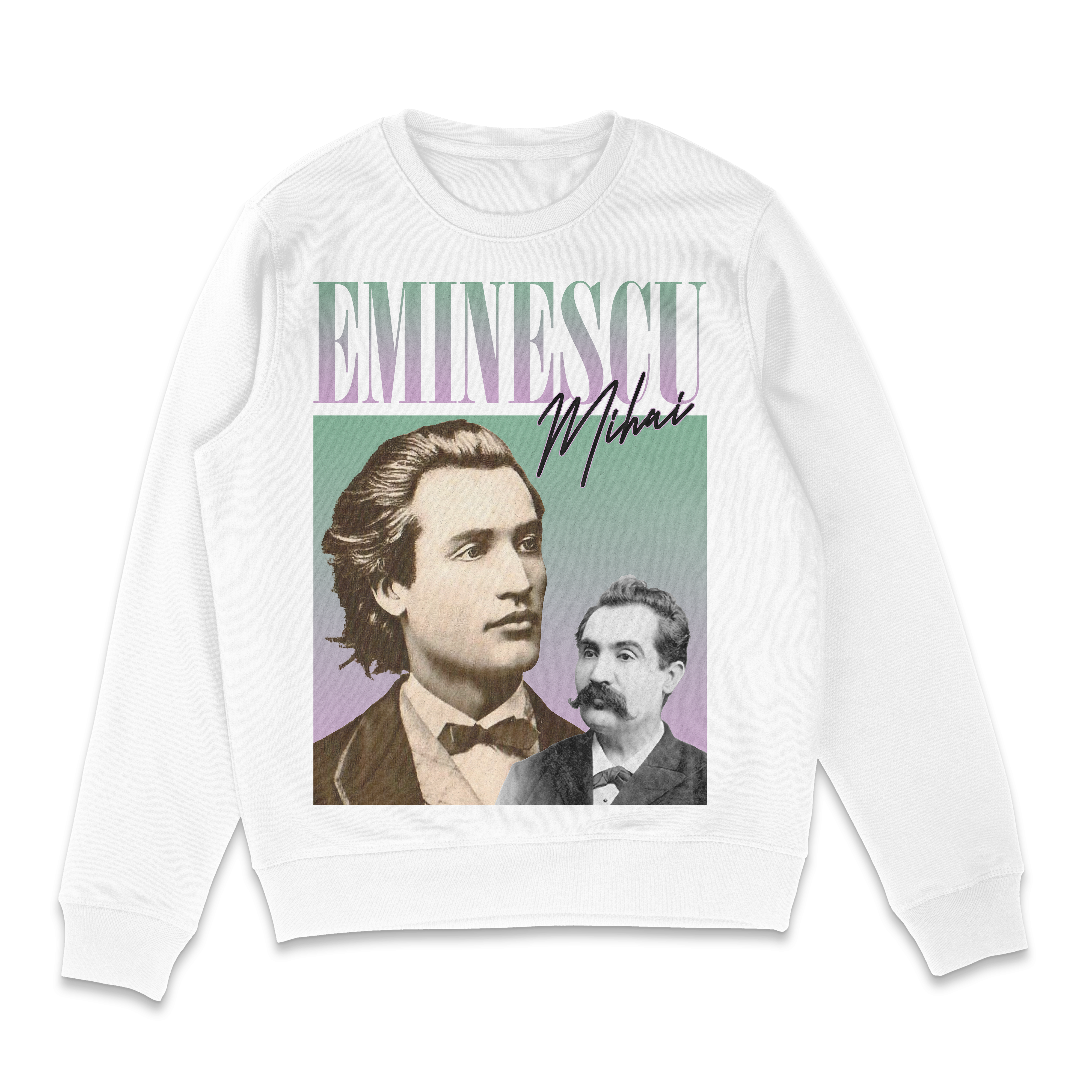 EMINESCU MEDIUM FIT Unisex Sweatshirt - imagine 2