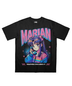MARIAN FETITA ANIME Oversized Unisex T-Shirt
