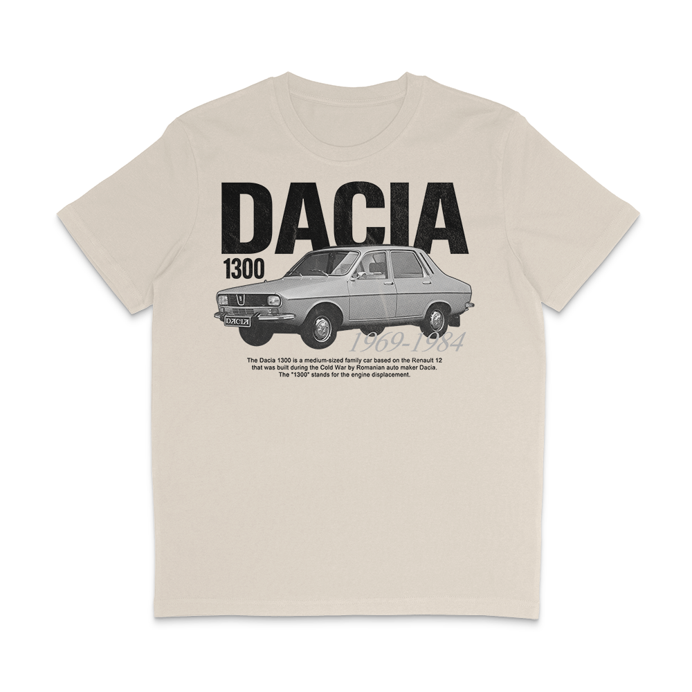 Dacia 1300 Vintage Unisex T-Shirt - imagine 4