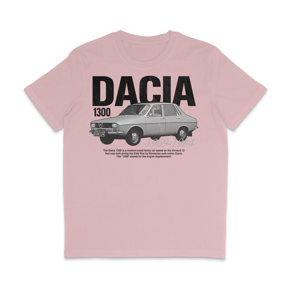 Dacia 1300 Vintage Unisex T-Shirt - imagine 3