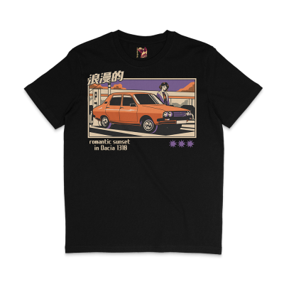 DACIA 1310 ANIME PLACUTA INMATRICULARE PERSONALIZABILA MEDIUM FIT T-Shirt Unisex