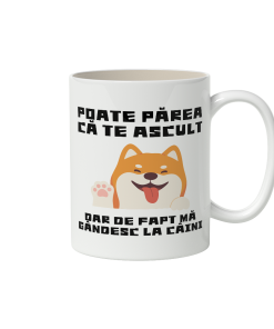 mă gândesc la câini