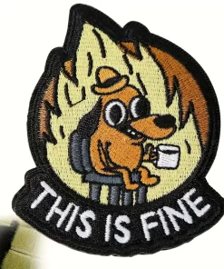 PATCH THIS IS FINE MEME