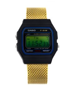 Ceas Casio F-91W Original Modat "Goldigger"