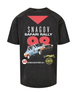 SNAGOV RALLY Oversized Acid Wash Unisex T-Shirt
