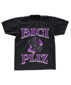 BICI PLIZ TAJDREQ Oversized Acid Wash Unisex T-Shirt