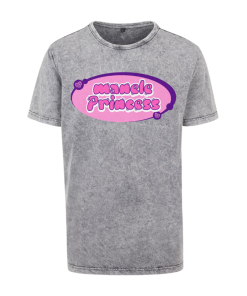 MANELE PRINCESS Acid Wash T-Shirt Unisex