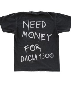 NEED MONEY FOR DACIA 1300 Oversized Acid Wash Unisex T-Shirt