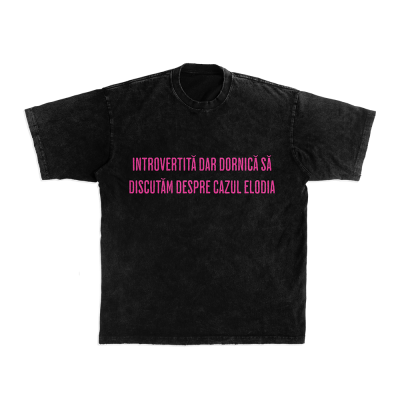 CAZUL ELODIA Oversized Acid Wash Unisex T-Shirt