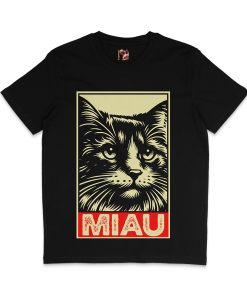 MIAU PISICA MEDIUM FIT Tricou
