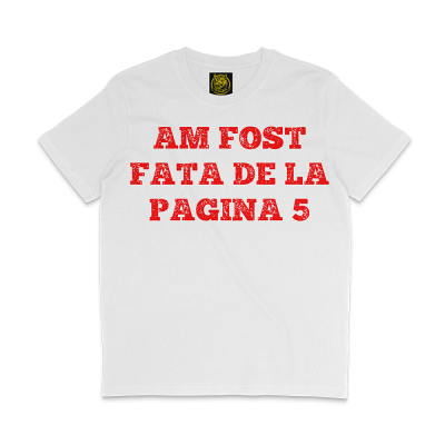FATA DE LA PAGINA 5 MEDIUM FIT Tricou