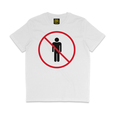 NO MEN ALLOWED MEDIUM FIT Tricou
