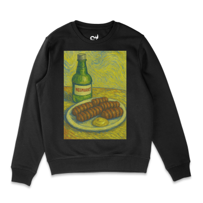 Van Gogh Meniu Mici Bluza Medium Fit Unisex